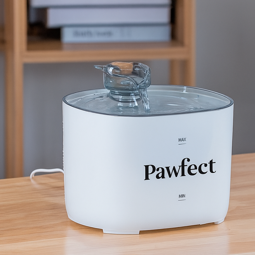 Pawfect™ Katten Drinkfontein – Automatische Waterdispenser