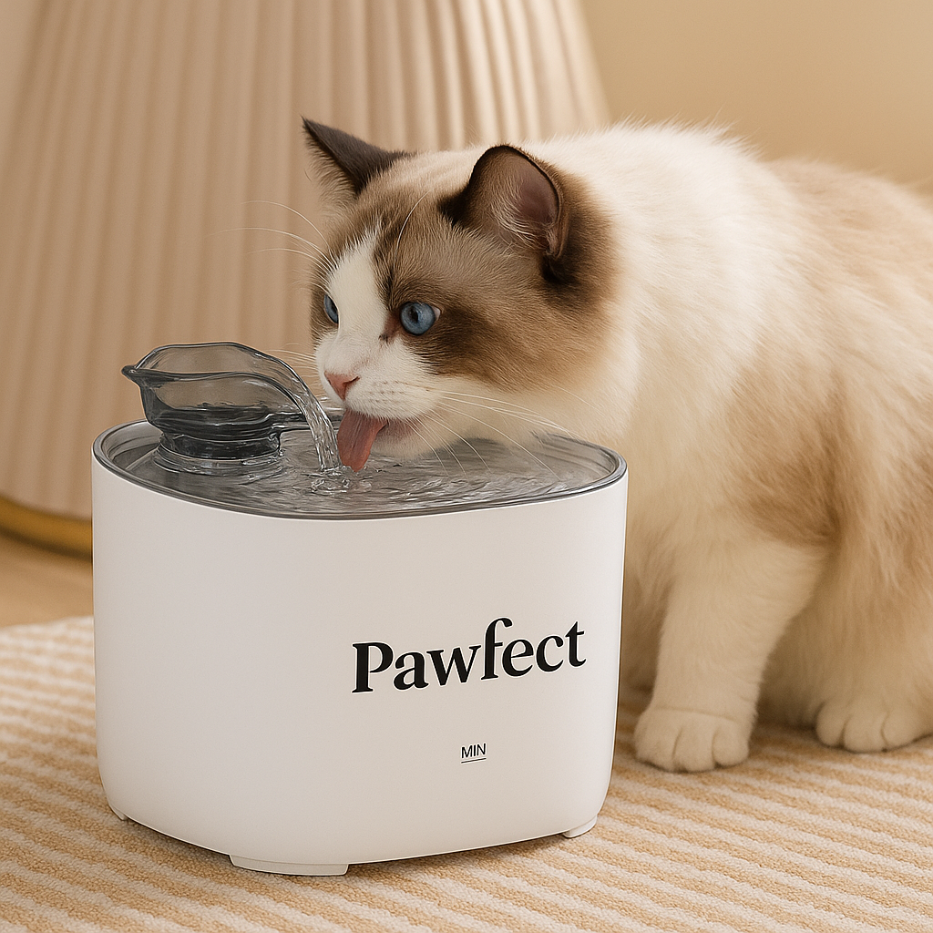 Pawfect™ Katten Drinkfontein – Automatische Waterdispenser